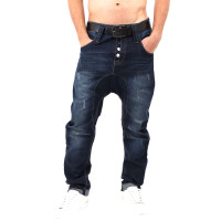 wawiHEROES HUMÖR Herren Jeans SANTIAGO JEANS in Blau