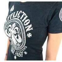 wawiHEROES AFFLICTION Damen T-Shirt AC BATTLEFIELD in...