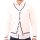 wawiHEROES FRESH BRAND Herren Cardigan COLLEGE in Weiß
