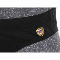 wawiHEROES BLAUER USA Herren Badehose COSTUME Schwarz