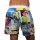wawiHEROES DIESEL BEACHWEAR Herren Badeshort MARK CALZONCI in Mehrfarbig
