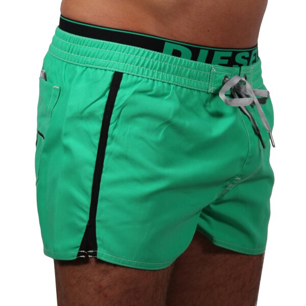 wawiHEROES DIESEL BEACHWEAR Herren Bade Boxershort BARRELY SHORTS in Grün