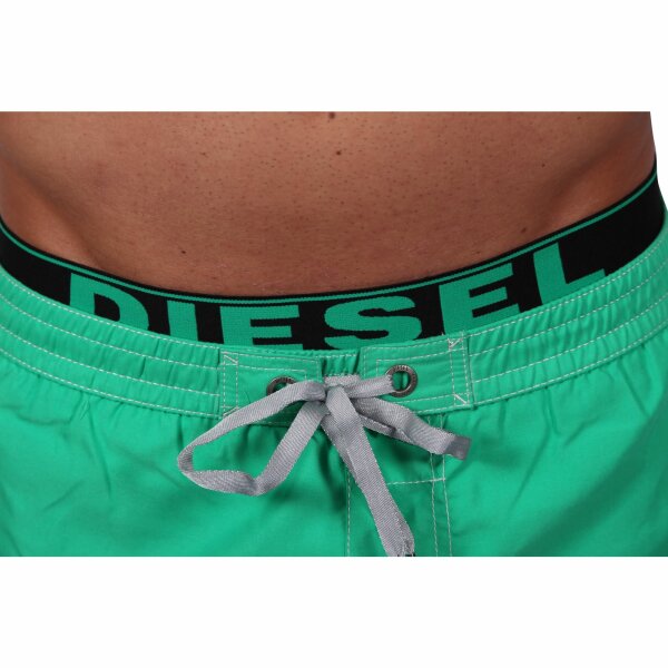 wawiHEROES DIESEL BEACHWEAR Herren Bade Boxershort BARRELY SHORTS in Grün