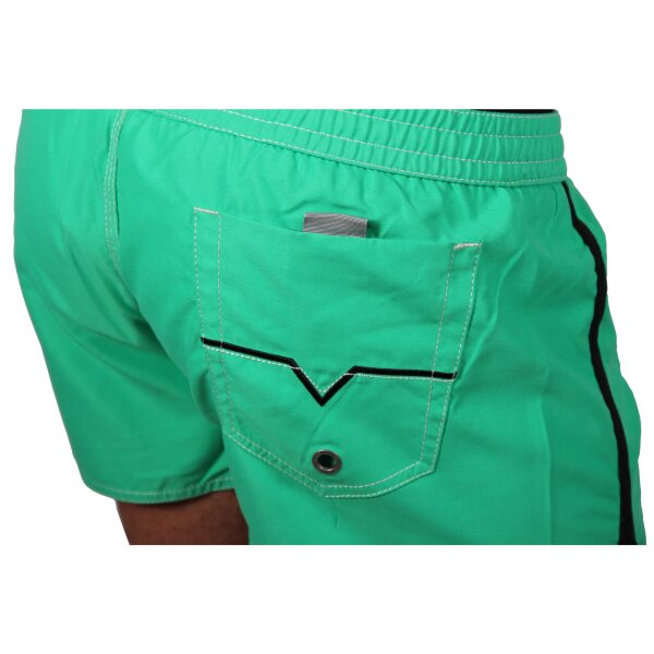 wawiHEROES DIESEL BEACHWEAR Herren Bade Boxershort BARRELY SHORTS in Grün
