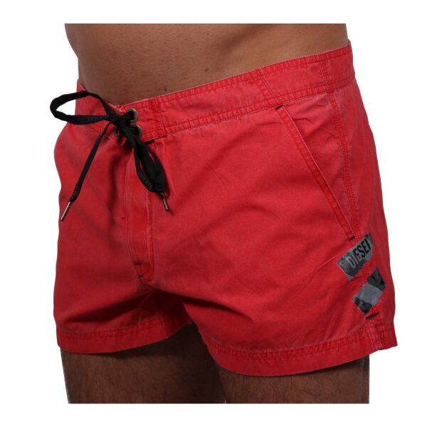 wawiHEROES DIESEL BEACHWEAR Herren Badeshort CORALRIF CALZONCINI in Rot