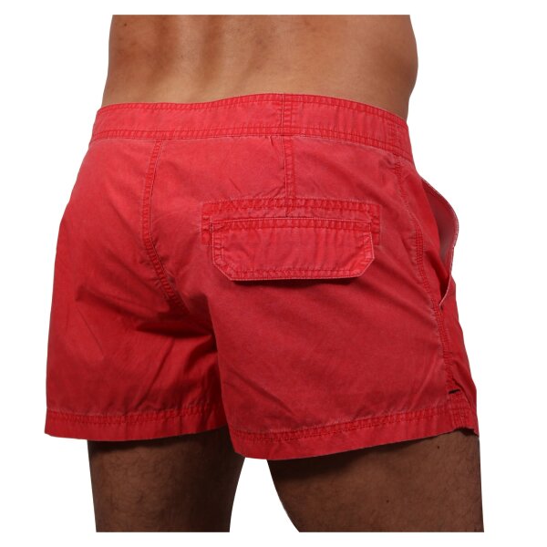 wawiHEROES DIESEL BEACHWEAR Herren Badeshort CORALRIF CALZONCINI in Rot