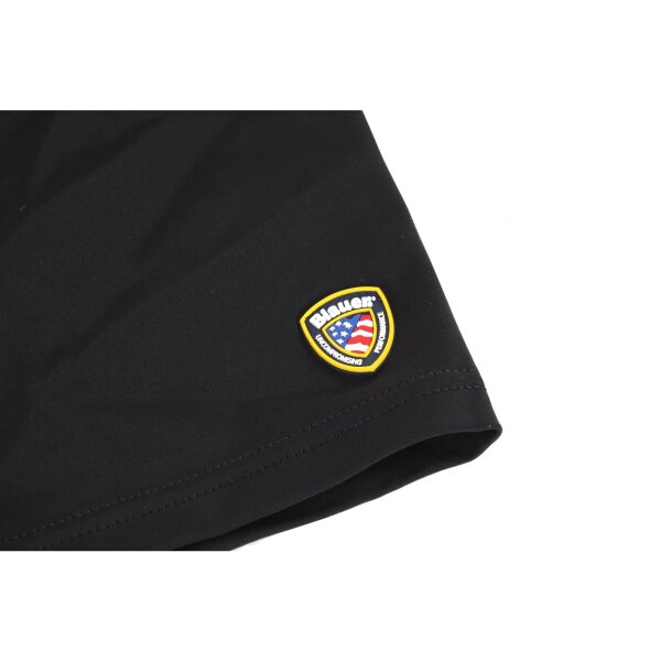 wawiHEROES BLAUER USA Herren Badeshort COSTUME in Schwarz