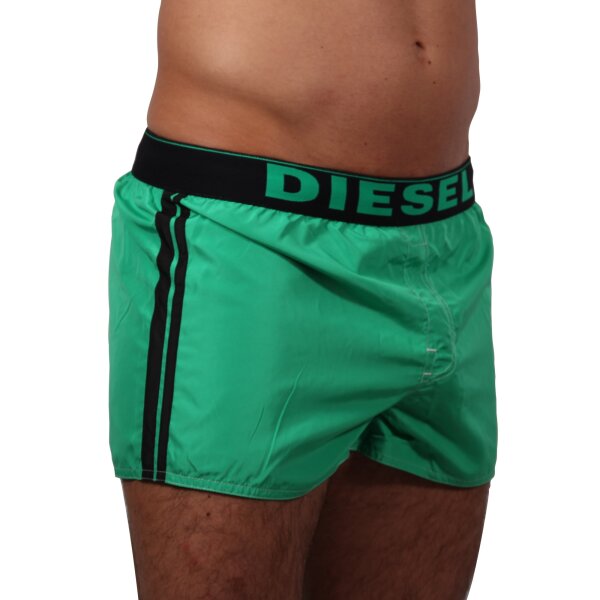 wawiHEROES DIESEL BEACHWEAR Herren Bade Wende Boxershort CORALRIF SHORTS in Grün/Schwarz