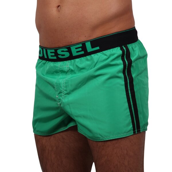 wawiHEROES DIESEL BEACHWEAR Herren Bade Wende Boxershort CORALRIF SHORTS in Grün/Schwarz