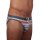 wawiHEROES DIESEL BEACHWEAR Herren Badeslip HAWAII COSTUME in Grau