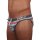 wawiHEROES DIESEL BEACHWEAR Herren Badeslip HAWAII COSTUME in Grau