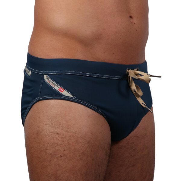 wawiHEROES DIESEL BEACHWEAR Herren Badeslip PETERSY COSTUME in Dunkelblau