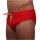 wawiHEROES DIESEL BEACHWEAR Herren Badeslip PETERSY COSTUME in Rot