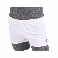 wawiHEROES BLAUER USA Herren Badeshort COSTUME in Weiß