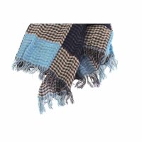 wawiHEROES BLAUER USA Schal SCIARPA Karaomuster in Navi...