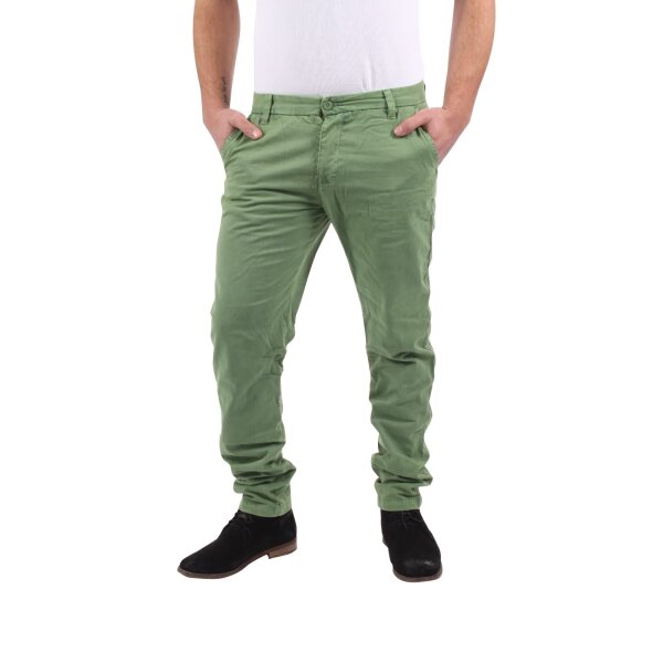 wawiHEROES BLAUER USA Herren Hose LUNGO in Grün