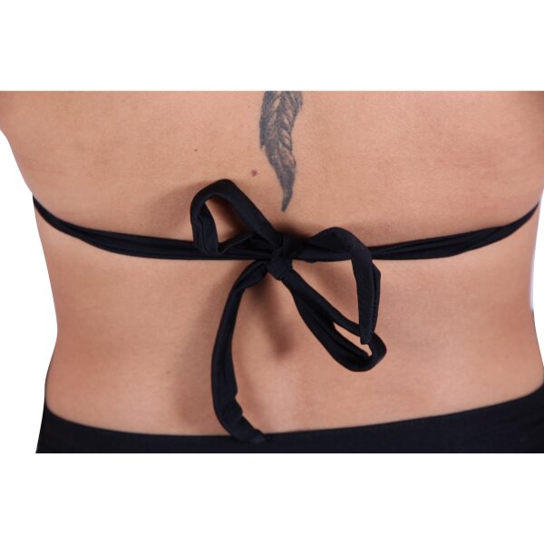 wawiHEROES DIESEL Damen Triangel Bikini Oberteil CALYPSO BRA in Schwarz