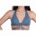 wawiHEROES DIESEL Damen Triangel Bikini Oberteil SUPER REGGISENO in Blau
