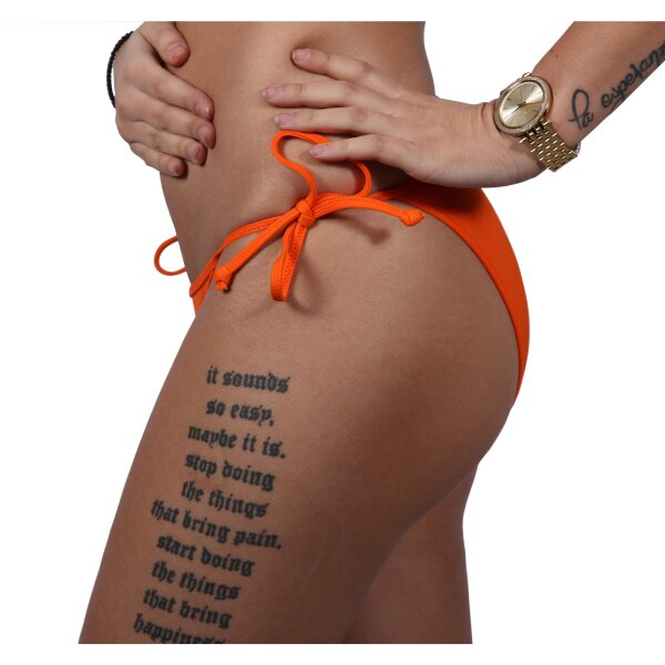 wawiHEROES DIESEL Damen Bikini Höschen BRIGITTES MUTAN in Orange