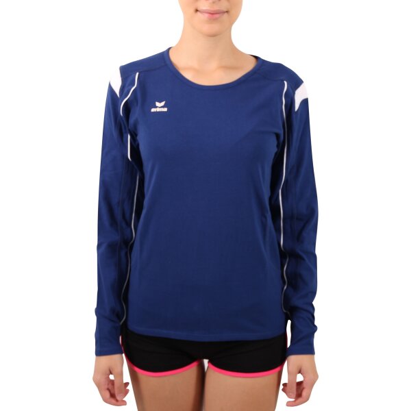 wawiHEROES ERIMA Damen Langarm Sportshirt DENIM 2.Wahl! in Blau