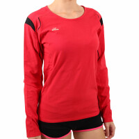 wawiHEROES ERIMA Damen Langarm Sportshirt RED 2.Wahl! in Rot