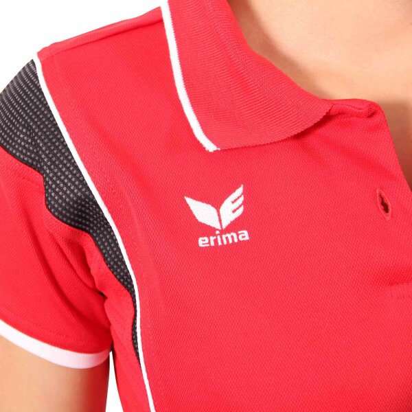 wawiHEROES ERIMA Damen Sport Poloshirt RED in Rot