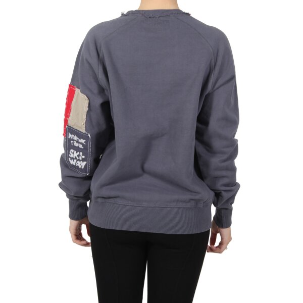 wawiHEROES TORTUGA Damen Sweatshirt CREW in Grau