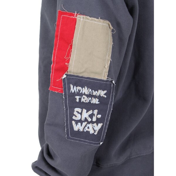 wawiHEROES TORTUGA Damen Sweatshirt CREW in Grau