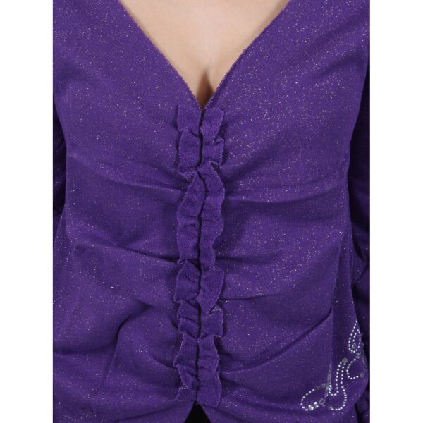 wawiHEROES SWEET YEARS Damen Sweatshirt DAFNE in Lila