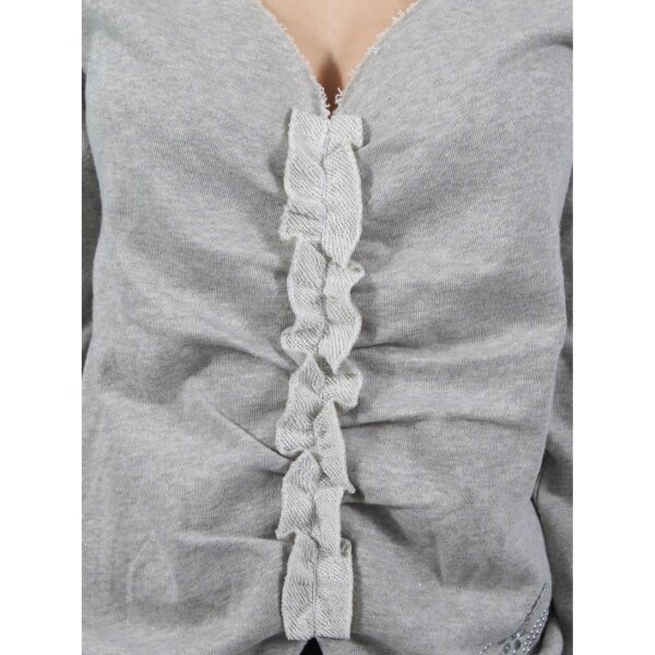 wawiHEROES SWEET YEARS Damen Sweatshirt DAFNE in Grau