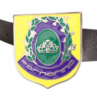 wawiHEROES FORNARINA Damen Ledergürtel AVERY-BLACK...