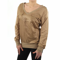 wawiHEROES BLAUER USA Damen Bluse T-Shirt ML in Gold