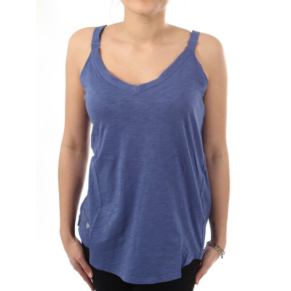 wawiHEROES BLAUER USA Damen Top CANOTTA in Blau