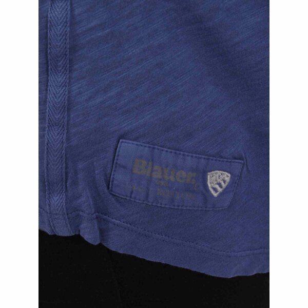 wawiHEROES BLAUER USA Damen Top CANOTTA in Blau