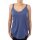 wawiHEROES BLAUER USA Damen Top CANOTTA in Blau