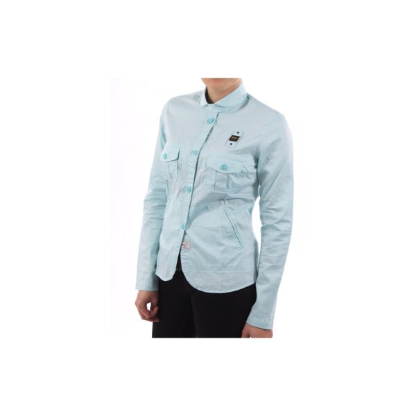 wawiHEROES BLAUER USA Damen Bluse CAMICIA in Mint