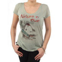 wawiHEROES BLAUER USA Damen T-Shirt MC in Grün