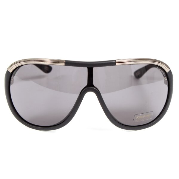 wawiHEROES TOM FORD SONNENBRILLE Unisex FARRAH TF10 in Schwarz Grey | Black & Gunmetal