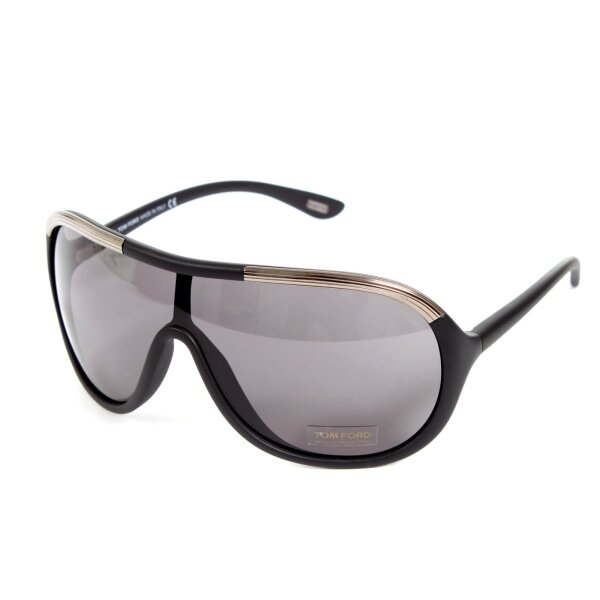 wawiHEROES TOM FORD SONNENBRILLE Unisex FARRAH TF10 in Schwarz Grey | Black & Gunmetal