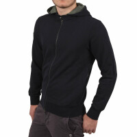 wawiHEROES ETIQUETA NEGRA Herren Sweatjacke ESTEPONA in...