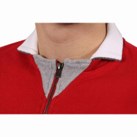 wawiHEROES ETIQUETA NEGRA Herren Sweatjacke CALVIA in Rot