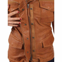 wawiHEROES PARAJUMPERS Damen Sommer Lederjacke JENNY...