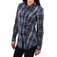 wawiHEROES RA-RE Damen Karobluse BORDEN in Blau