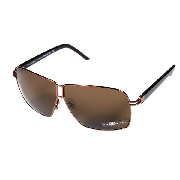 wawiHEROES ROCK & REPUBLIC SONNENBRILLE Sunglasses RR523-04 Herren in Moosgrün
