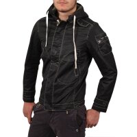 wawiHEROES RA-RE Herren Jacke Black Jack in Schwarz
