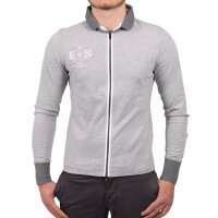 wawiHEROES ETIQUETA NEGRA Herren Sweatjacke ANGELO in Grau