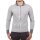 wawiHEROES ETIQUETA NEGRA Herren Sweatjacke ANGELO in Grau
