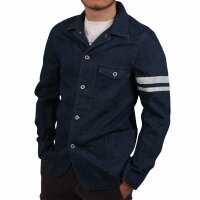 wawiHEROES RA-RE Herren Jeansjacke GIUBBOTTO in Blau