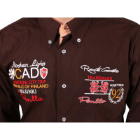 wawiHEROES PONTTO Herren Langarm Hemd MODERN FIT 4011 in...