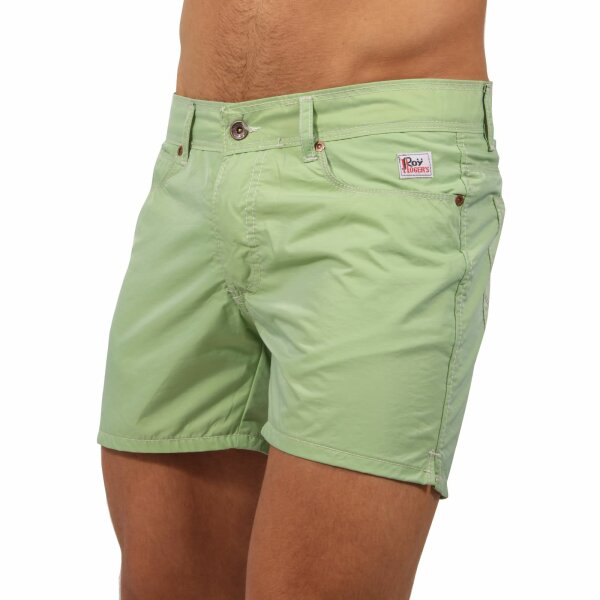 wawiHEROES ROY ROGERS Herren Bade Short SEVEN BELL in Grün
